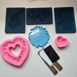 Bundle Of Silicone Molds