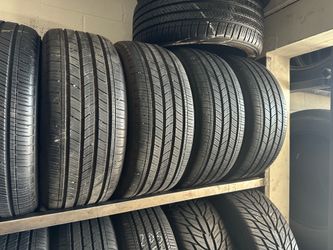 SET OF TIRE 225 50 17 MICHELIN 85% LIFE