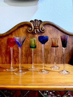 6 Aperitif Wine Glasses