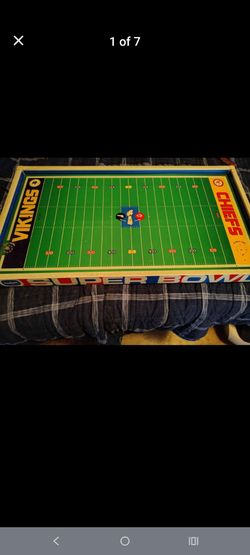 Tudor games 1970 Chiefs and Vikings board