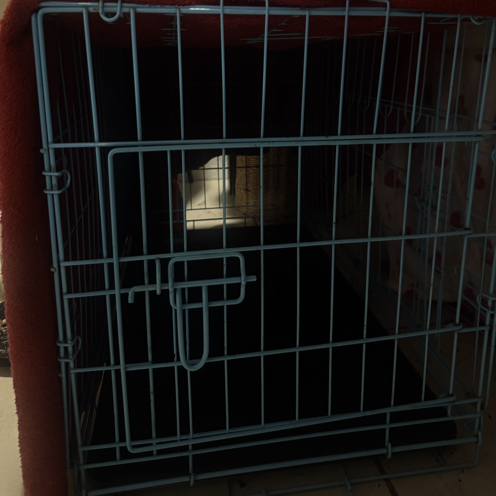 Blue Dog Crate/ Cage