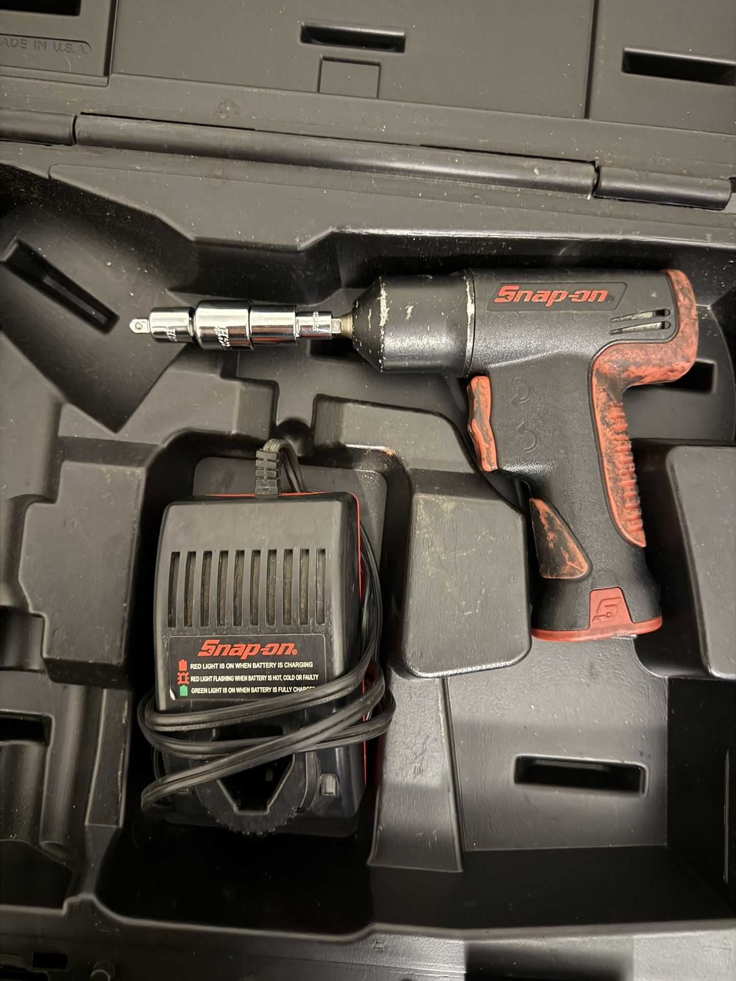 Snap On Impact Wrench With Battery And Charger