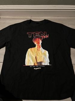Super M ten kpop tshirt size free (one size fits most ) as is condition