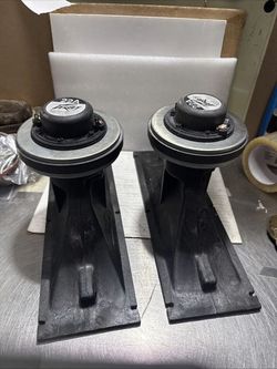 Pair Peavey 22A Horn Driver with Horn Lens and 22A Diaphragm