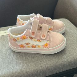 Toddler Vans : Girls Size 6 Toddler