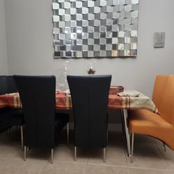 Dinner Table 6 Chairs