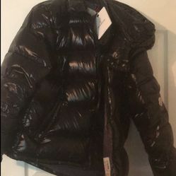 Black Moncler Puffer Jacket 