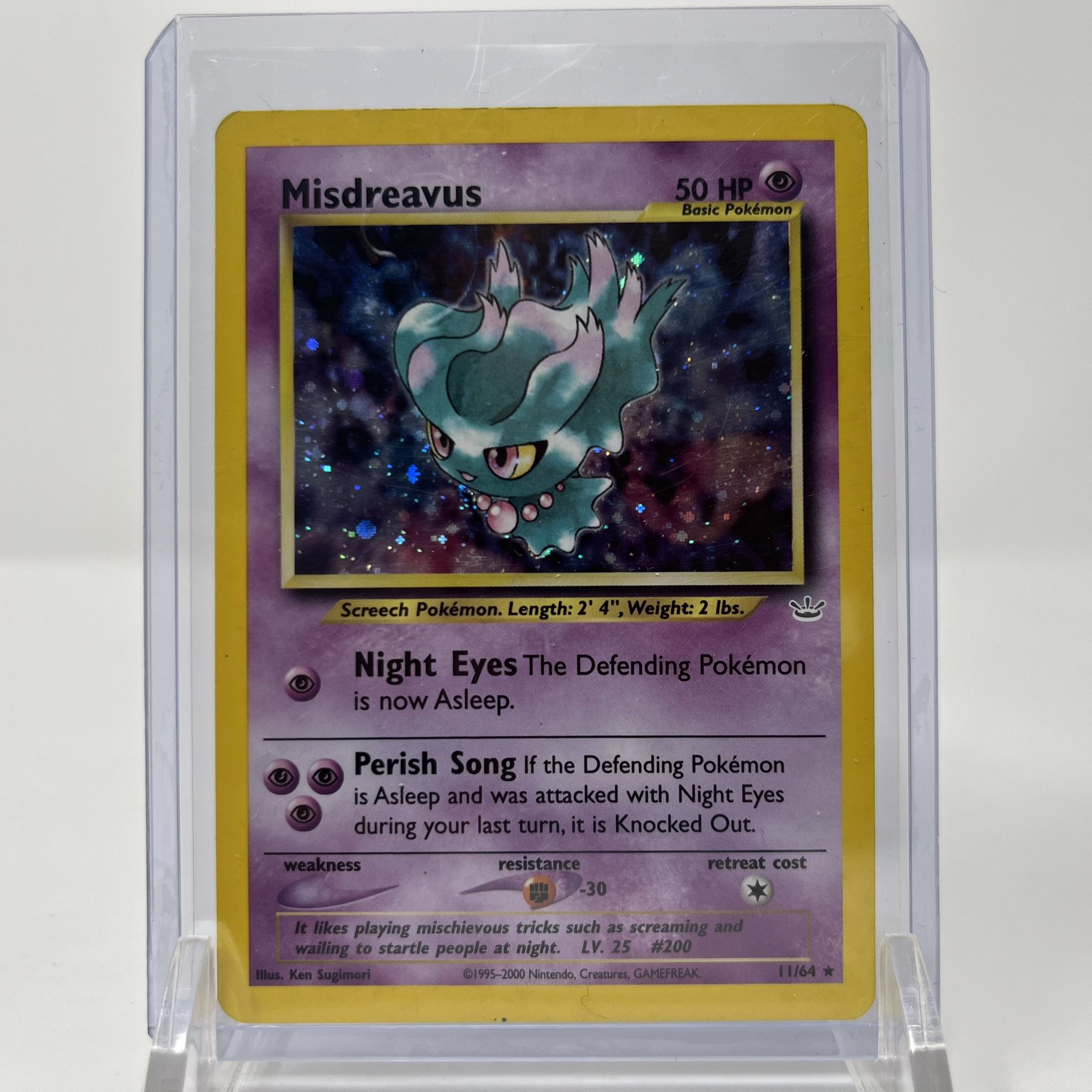 Misdreavus - Neo Revelation Pokemon Card TCG Buy/Sell/Trade