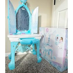 Frozen Disney Elsa's Magical Ice Vanity Mirror 