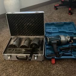 Concrete Drill Set With Bits 