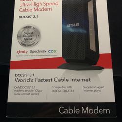 New NETGEAR Cable Modem CM1000 For COX , SPECTRUM and XFINITY