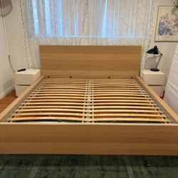 IKEA Malm King Bed