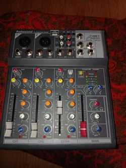 Audio 2000's AMX7303 4-Channel Mixer