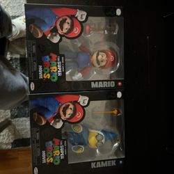 Mario & Kamek Figures