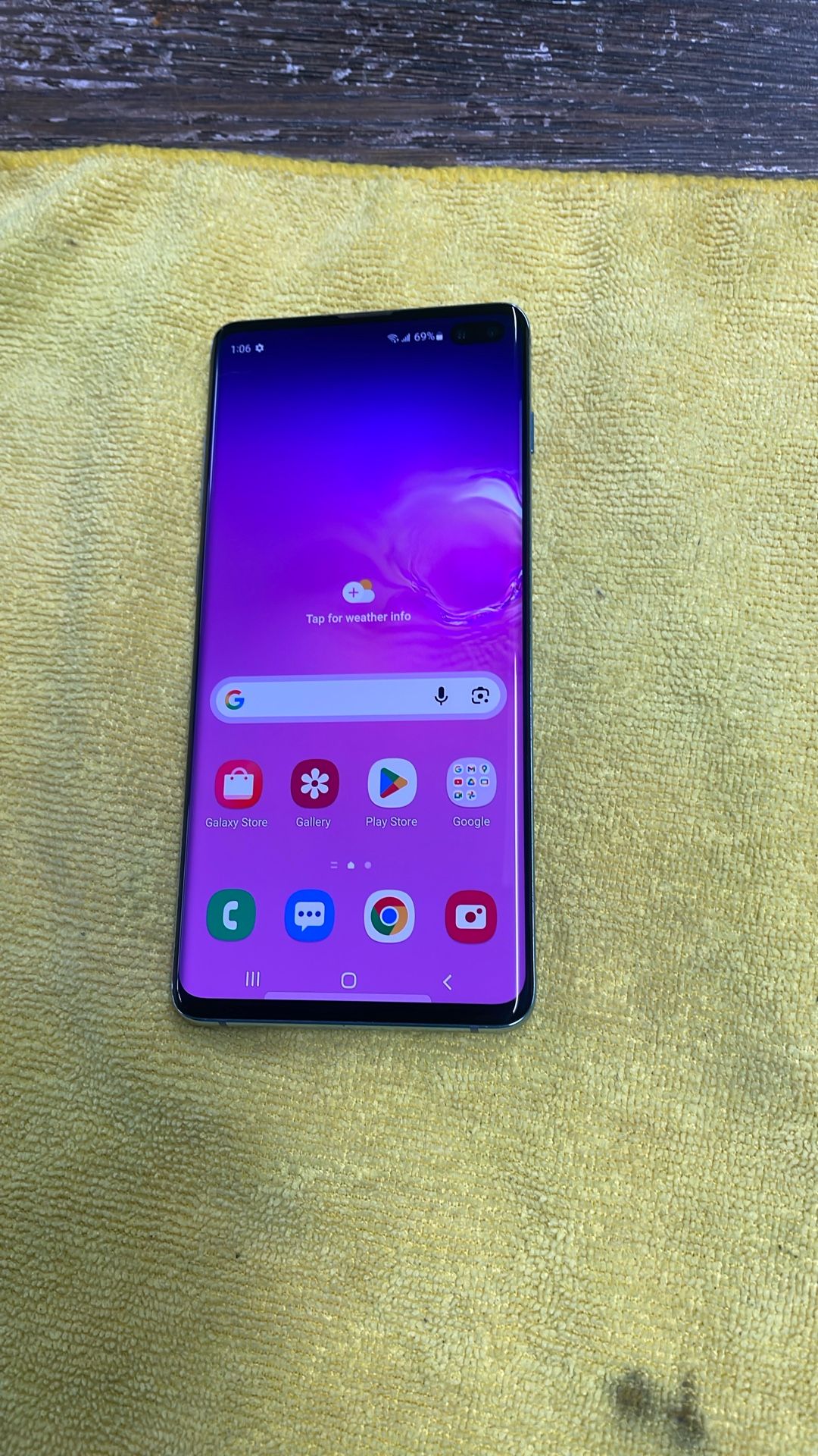 Galaxy S10 Plus Unlocked 128gb  $180