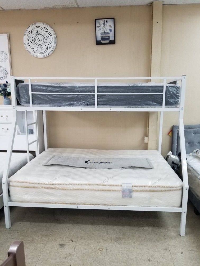 Twin Size/Full Size Bunk Bed Only $349