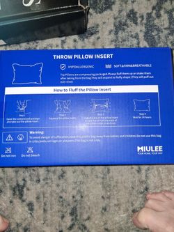 Throw pillow