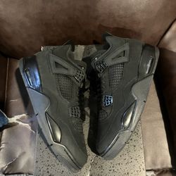 Nike Air Jordan 4 Retro Black Cat Size 9.5