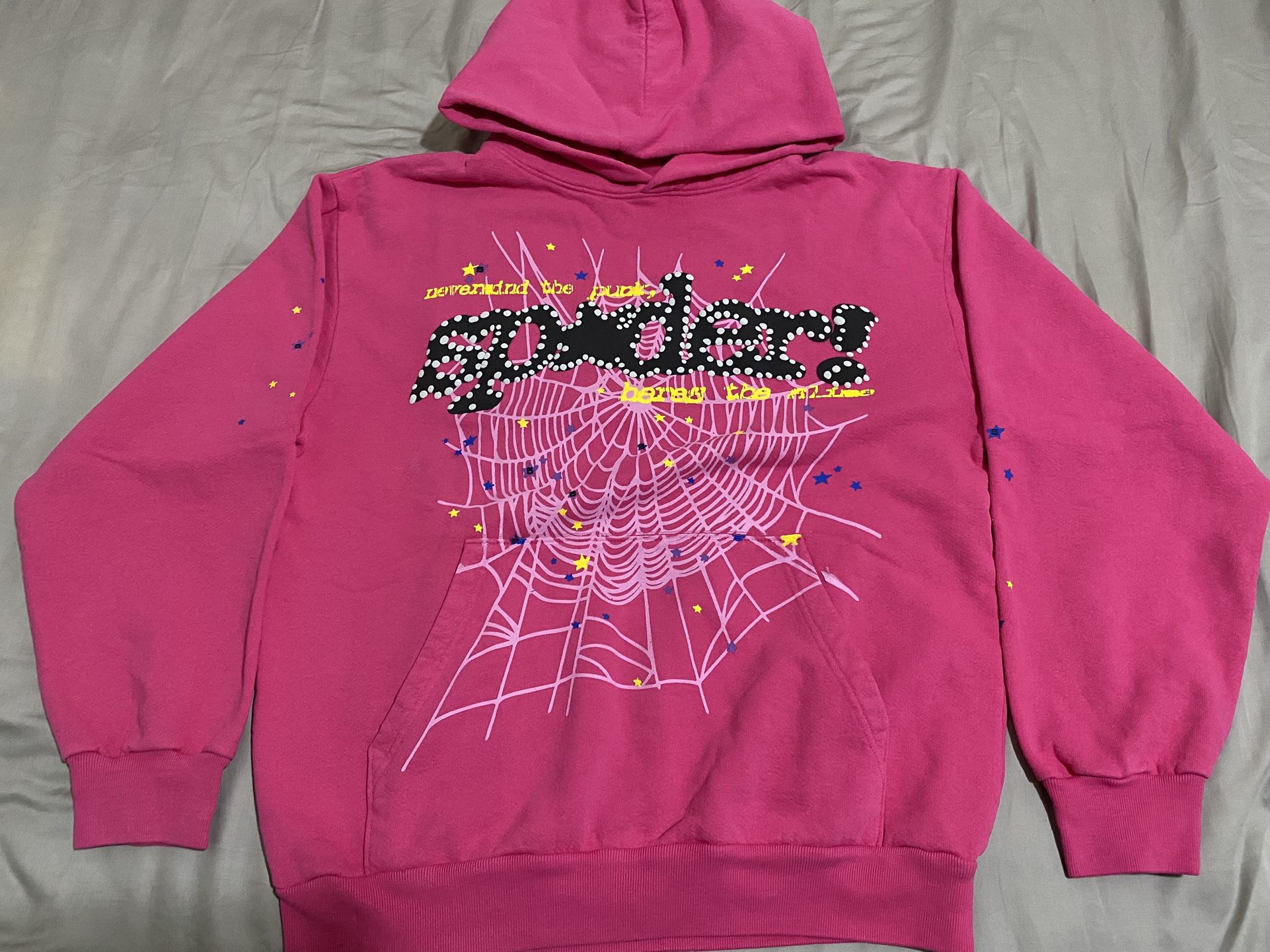 Pink Sp5der Hoodie