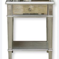 Pier 1 Mirrored Side Table