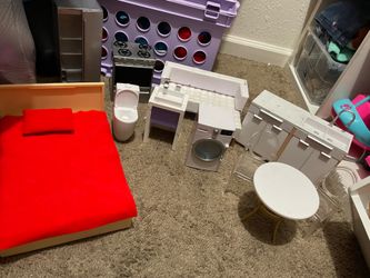 Rainbow high doll house furniture
