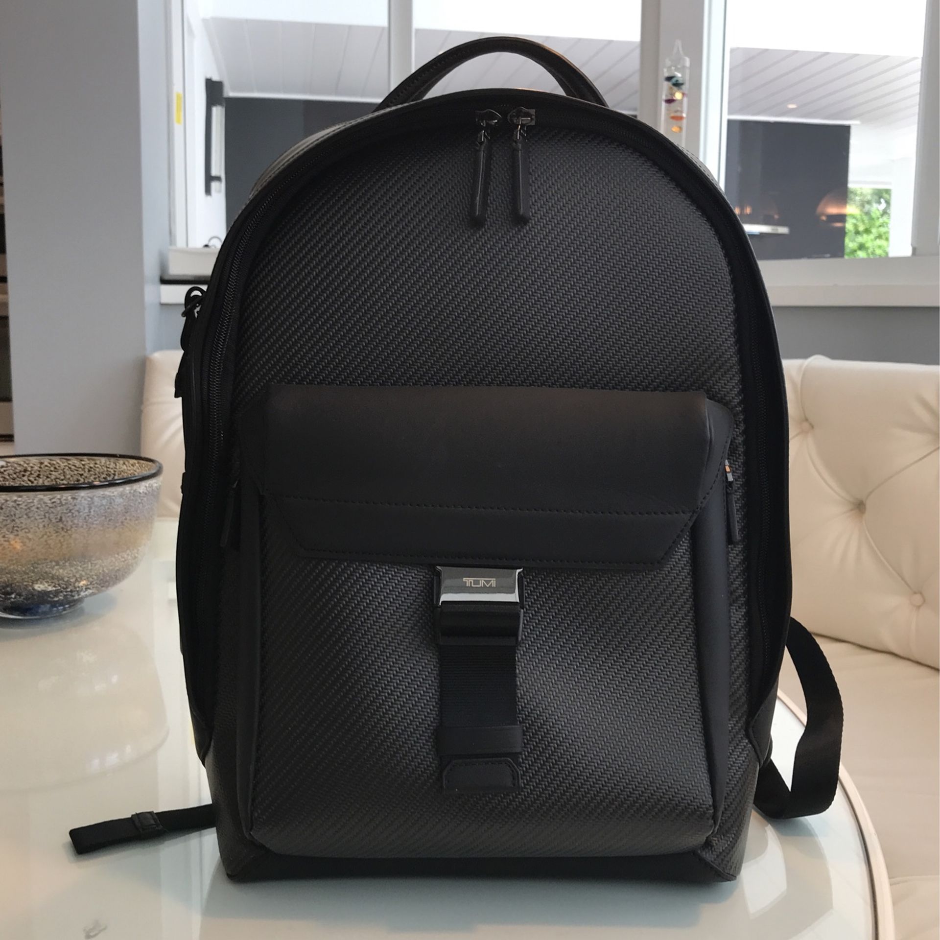 Grey Tumi Men's Cfx Morley Backpack Tumi Carbon Fiber Backpack