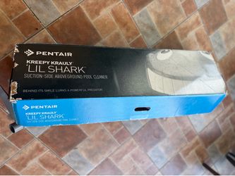 Pentair kreepy krauly lil shark pool cleaner