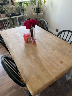 Farmhouse Dining Table Set – $250 OBO