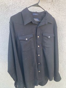 Pendleton wool western shirt large
