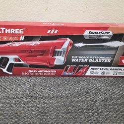 SpyraThree Electric Water Blaster, Red Or Blue
