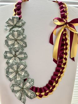 Ribbon Lei For Graduation Gift 