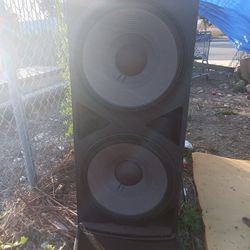2 ,18 Inch Subwoofer Gbl System 
