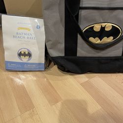 Batman Beach Ball And Beach Bag By Pottery Barn Kids