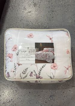 King comforter set - 5 pieces