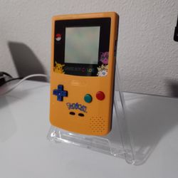Gameboy Color With Pokemon Shell