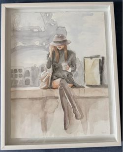 Watercolor Art work modern