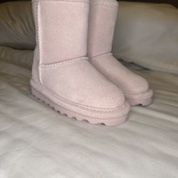 Toddler light Pink Bearpaw Boots