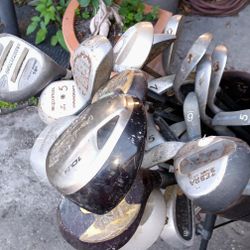 Wilson Golf Bag And Clubs