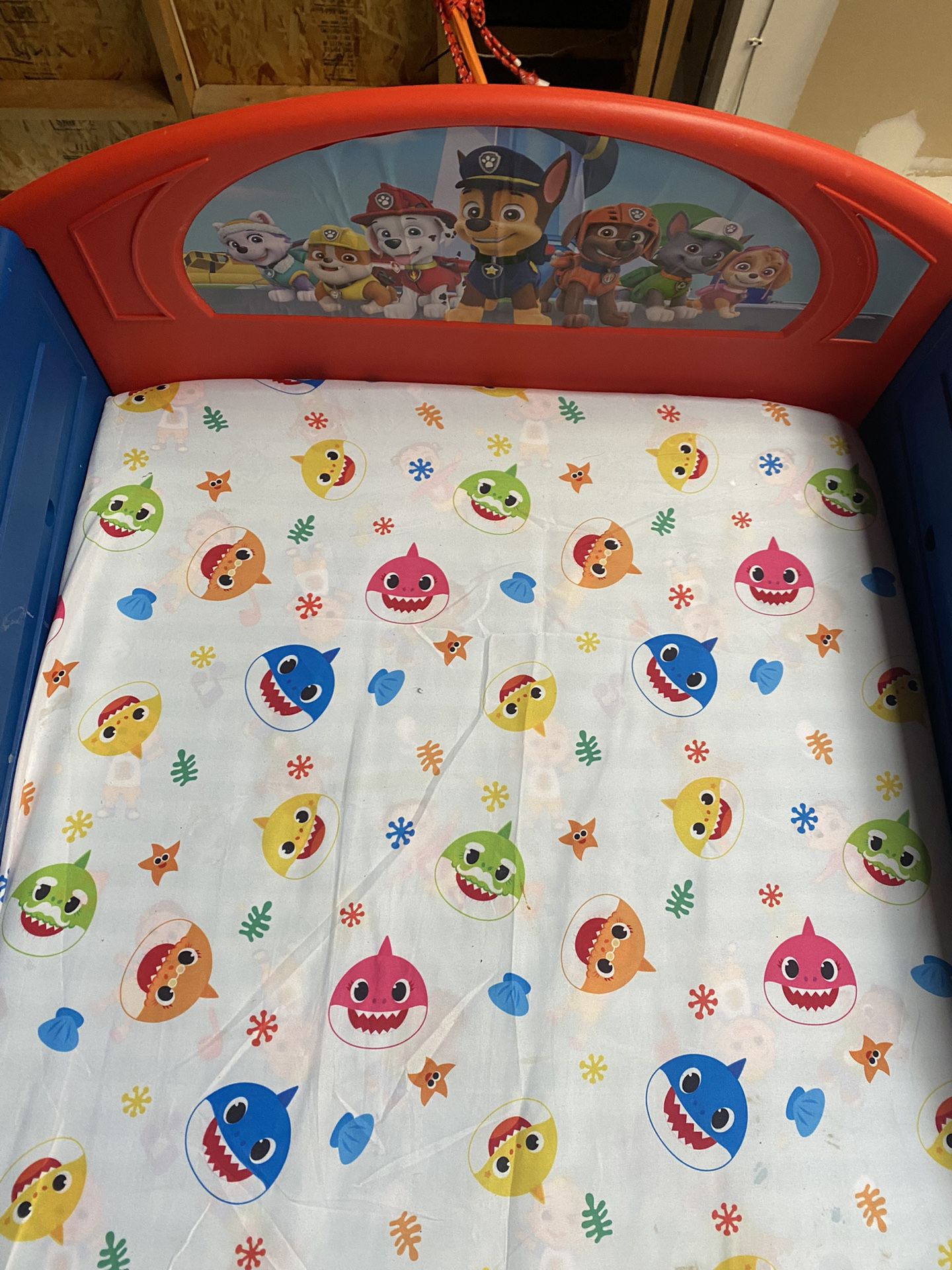 Brand New Paw Patrol Toddler Bed