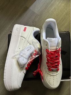 White supreme forces size 8.5