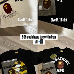 Bape tees