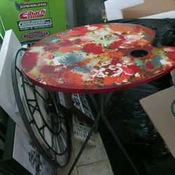 Artists Palette End Table