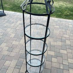 Glass And Metal Shelf 