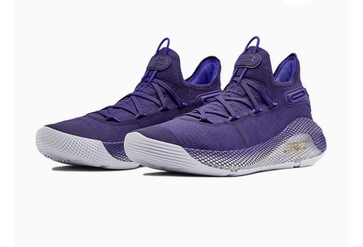 Under Armour Curry Team Men's Size 13 Purple Violet Shoes