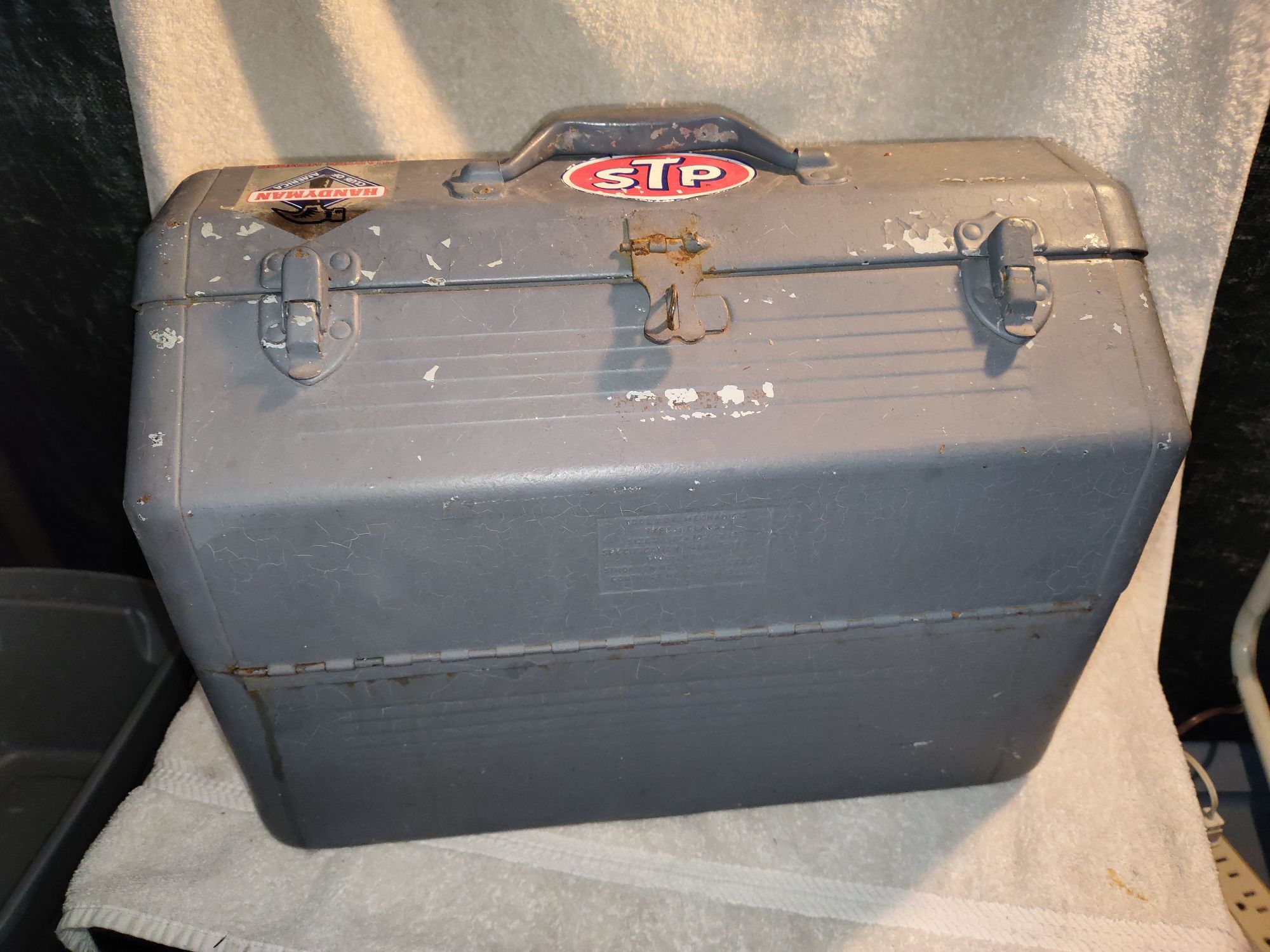 Simonsen Metal Mechanics Tool Box Vintage