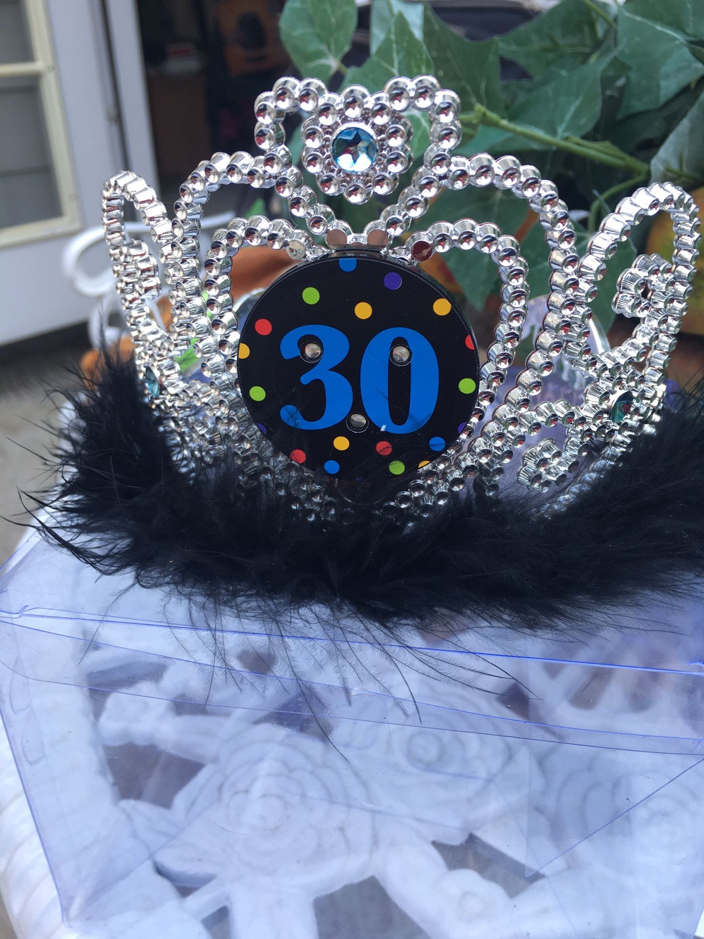 New 30 Birthday Crown  