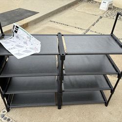 4-Tier Shoe Rack – Open Box, Like New