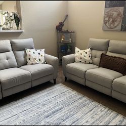 2 Big Sofas 