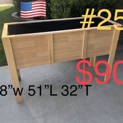 Wood Planters Box Bed Garden and Pots 