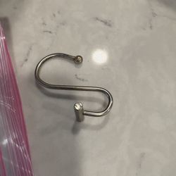 Rust Free Metal Shower Hooks